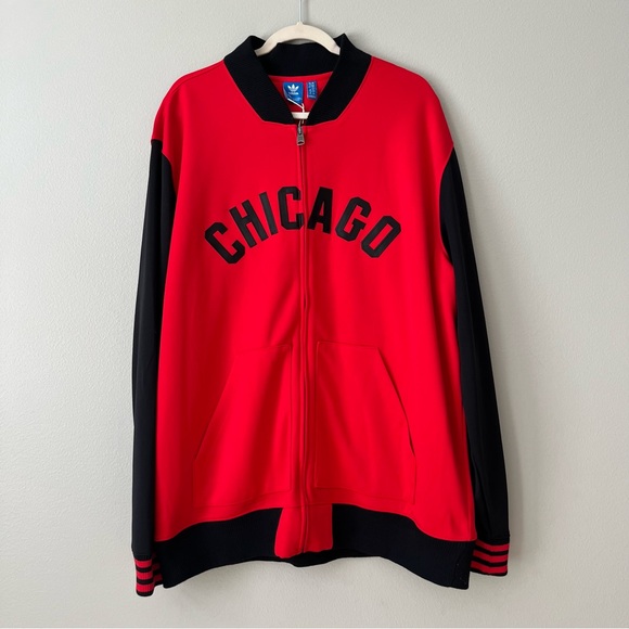 adidas Other - NWT Adidas Chicago Bulls Track Jacket / SZ 2XL